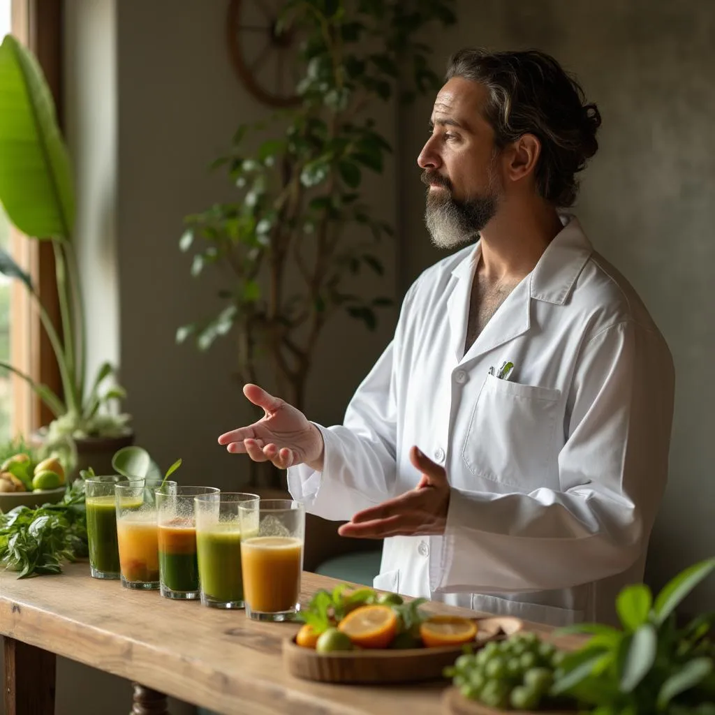 Programa de desintoxicação com produtos naturais brasileiros